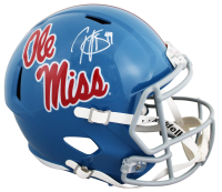 Patrick Willis Signed Ole Miss Rebels Full-Size Speed Helmet (Beckett) at PristineAuction.com