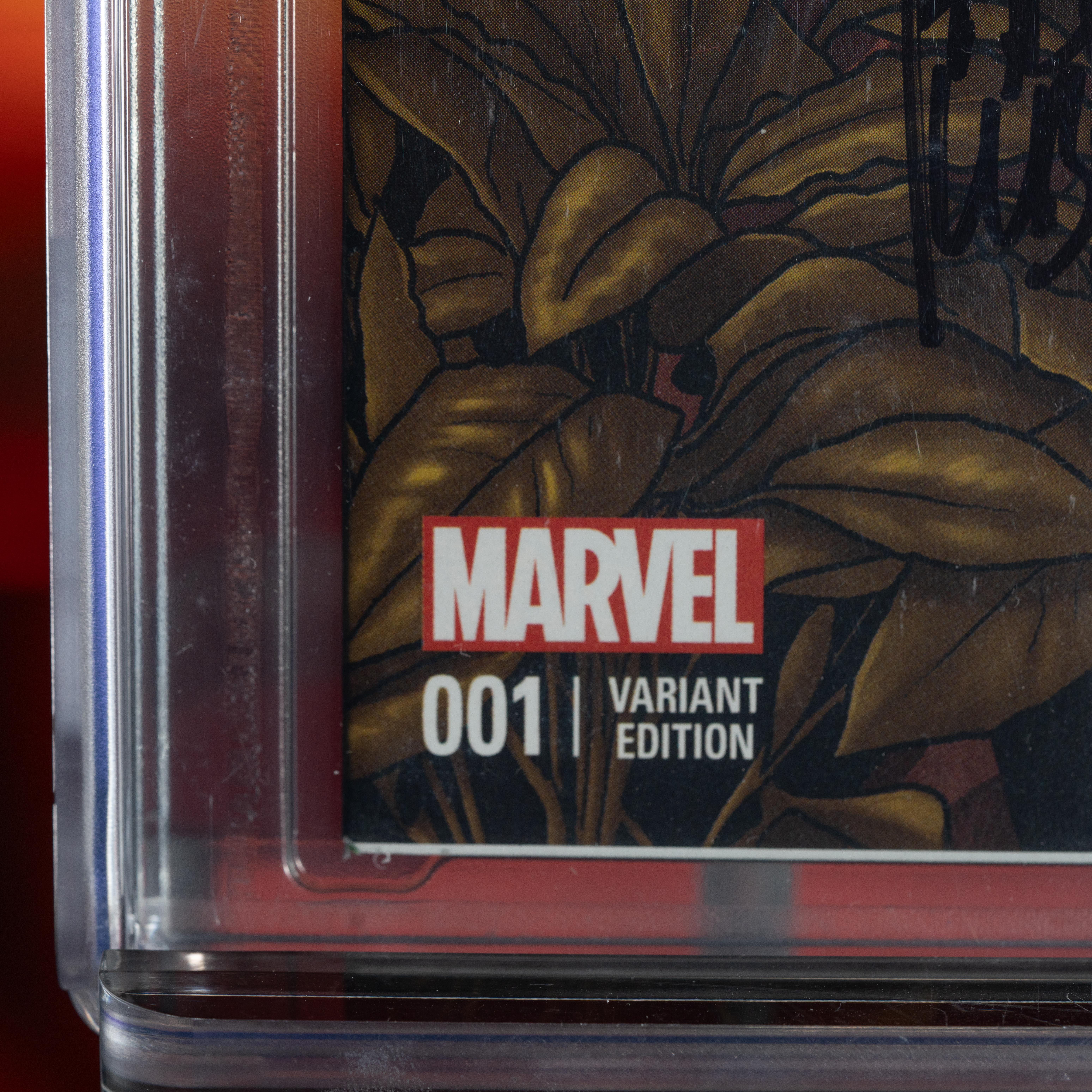 Stan Lee, Salvador Larroca & Adam Kubert Signed 2014 "Origin II" #1 Marvel Comic Book (CGC 9.8) at PristineAuction.com Stan Lee, Salvador Larroca & Adam Kubert Signed 2014 "Origin II" #1 Marvel Comic Book (CGC 9.8) at PristineAuction.com
