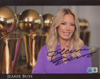 Jeanie Buss Signed 8x10 Photo (Beckett) at PristineAuction.com