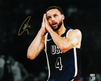 Stephen Curry Signed Team USA 16x20 Photo (Beckett) at PristineAuction.com