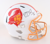 Mike Alstott Signed Buccaneers Full-Size Authentic On-Field Throwback Alternate Speed Helmet (Beckett) at PristineAuction.com