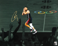 Stephen Curry Signed Team USA 16x20 Photo (Beckett) at PristineAuction.com