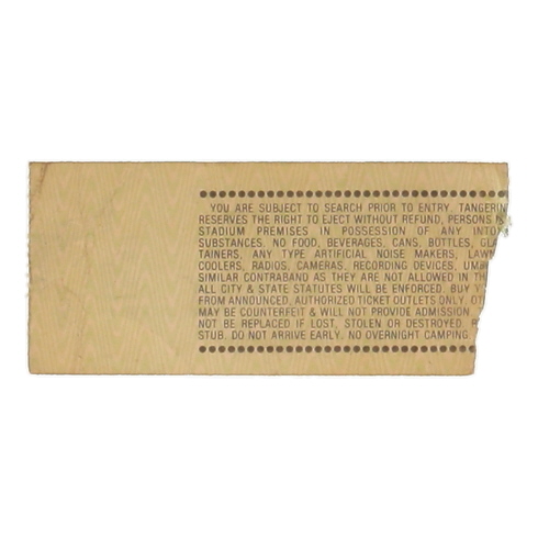 1982 Rock Superbowl XIV Concert Ticket at PristineAuction.com 1982 Rock Superbowl XIV Concert Ticket at PristineAuction.com