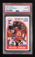 Michael Jordan 1989-90 Hoops #21 (PSA 8) at PristineAuction.com