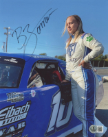 Brittney Zamora Signed NASCAR 8x10 Photo (Beckett) at PristineAuction.com