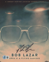 Bob Lazar Signed "Area 51 & Flying Saucers" 8x10 Photo (Beckett) at PristineAuction.com