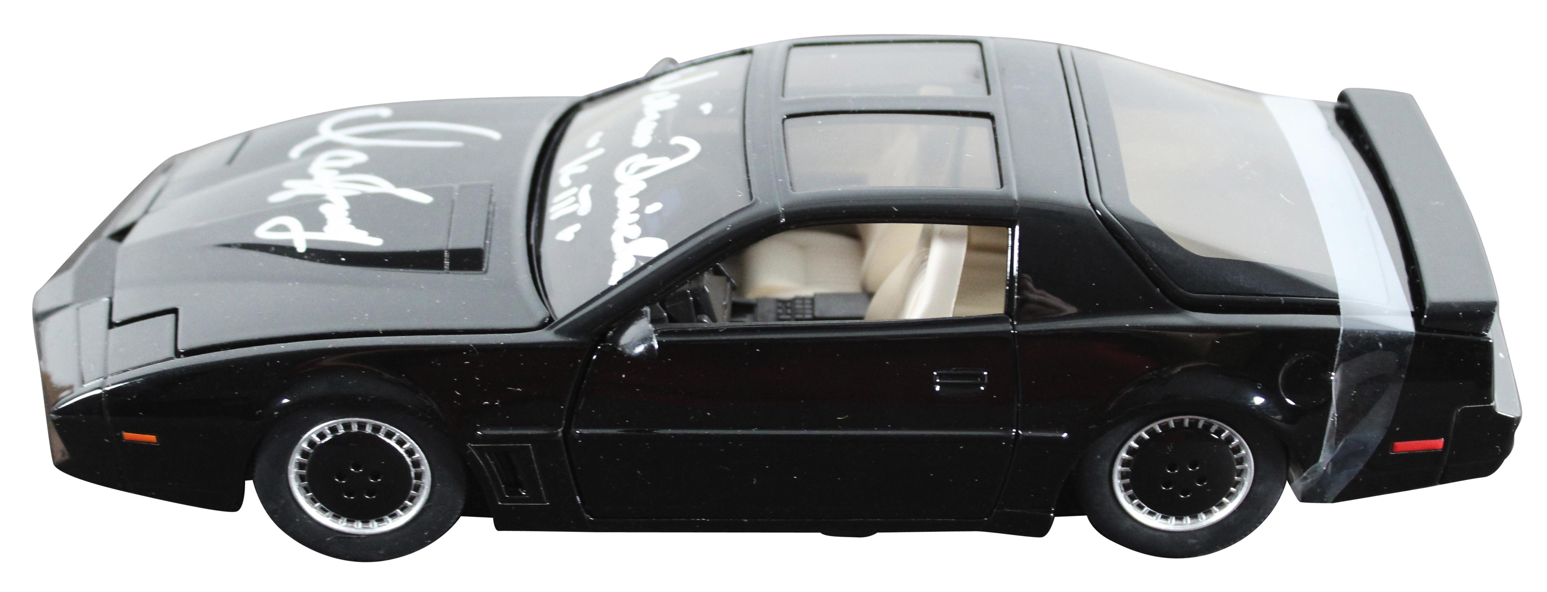 David Hasselhoff & William Daniels Signed "Knight Rider" K.I.T.T. Die-Cast Car in Original Packaging (Beckett) at PristineAuction.com David Hasselhoff & William Daniels Signed "Knight Rider" K.I.T.T. Die-Cast Car in Original Packaging (Beckett) at PristineAuction.com