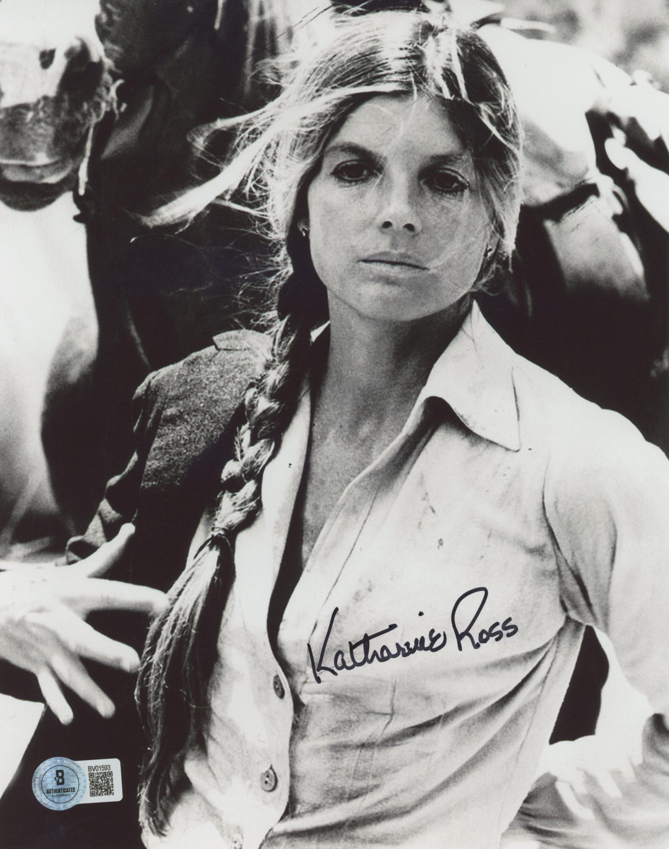 Katharine Ross Signed "Butch Cassidy and the Sundance Kid" 8x10 Photo (Beckett) at PristineAuction.com Katharine Ross Signed "Butch Cassidy and the Sundance Kid" 8x10 Photo (Beckett) at PristineAuction.com