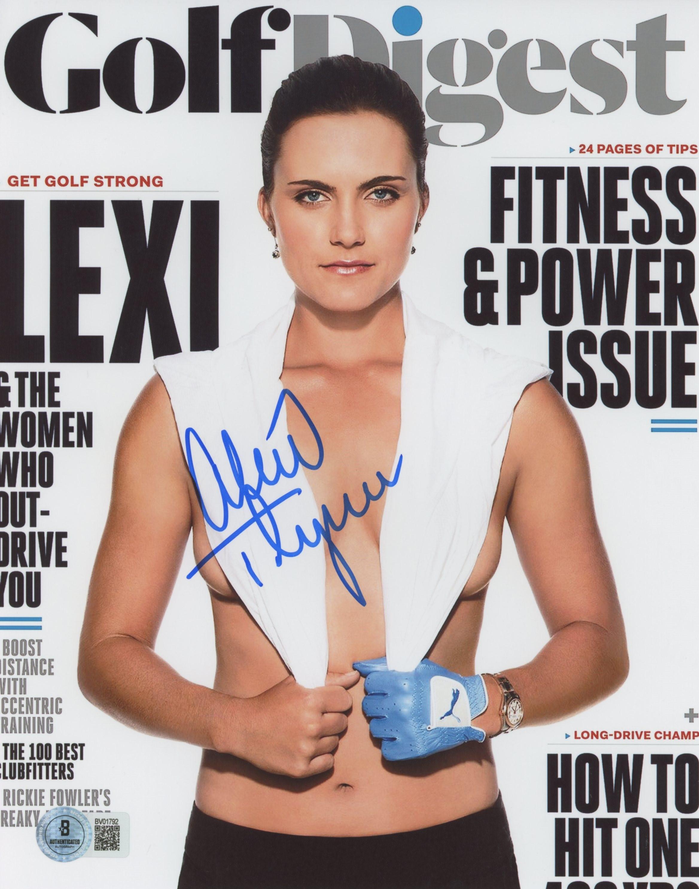 Lexi Thompson Signed 8x10 Photo (Beckett) at PristineAuction.com Lexi Thompson Signed 8x10 Photo (Beckett) at PristineAuction.com
