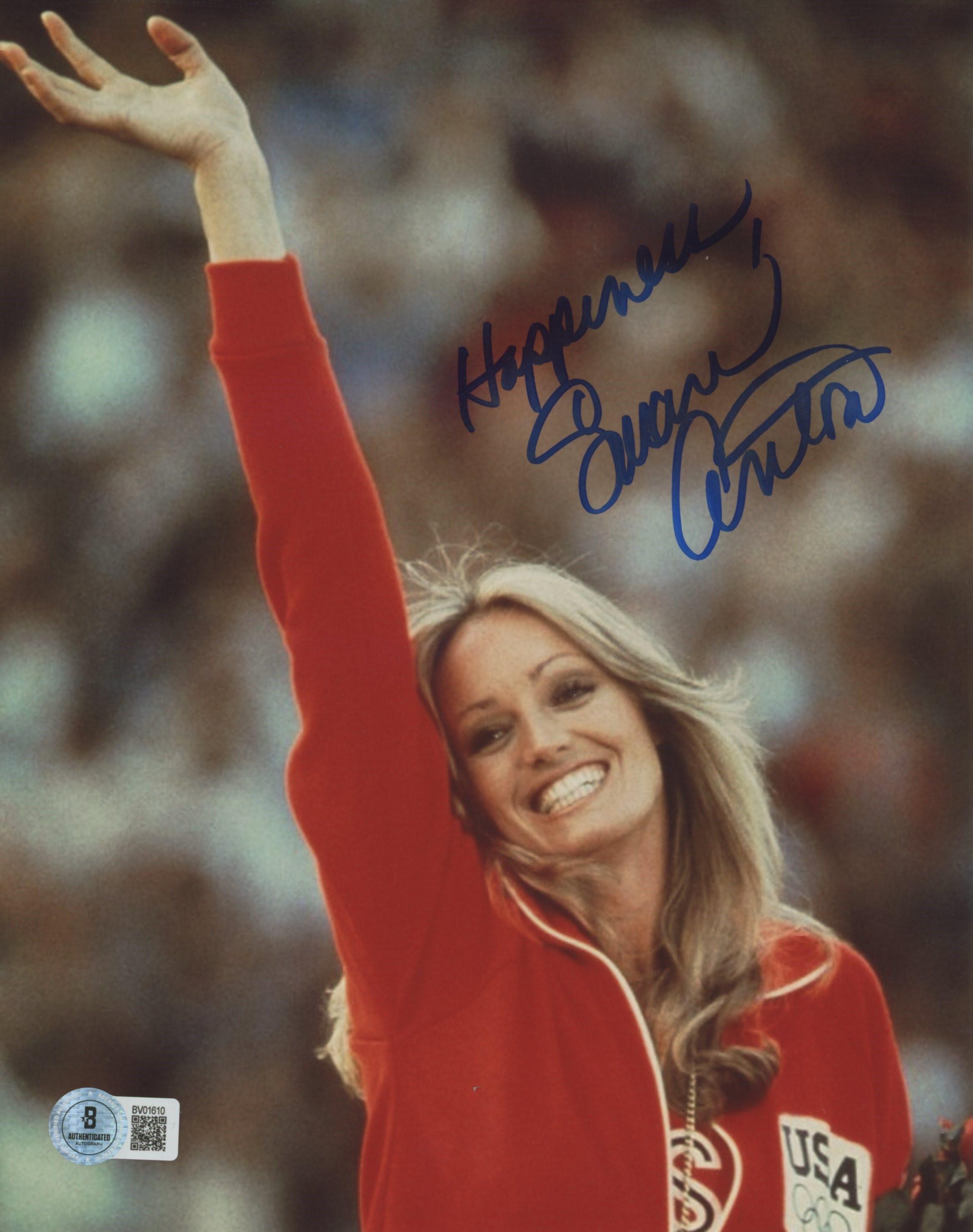 Susan Anton Signed "Goldengirl" 8x10 Photo Inscribed "Happiness" (Beckett) at PristineAuction.com Susan Anton Signed "Goldengirl" 8x10 Photo Inscribed "Happiness" (Beckett) at PristineAuction.com