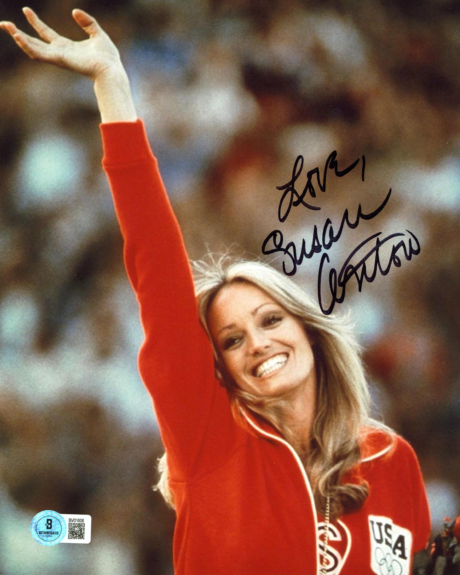 Susan Anton Signed "Goldengirl" 8x10 Photo Inscribed "Love" (Beckett) at PristineAuction.com Susan Anton Signed "Goldengirl" 8x10 Photo Inscribed "Love" (Beckett) at PristineAuction.com
