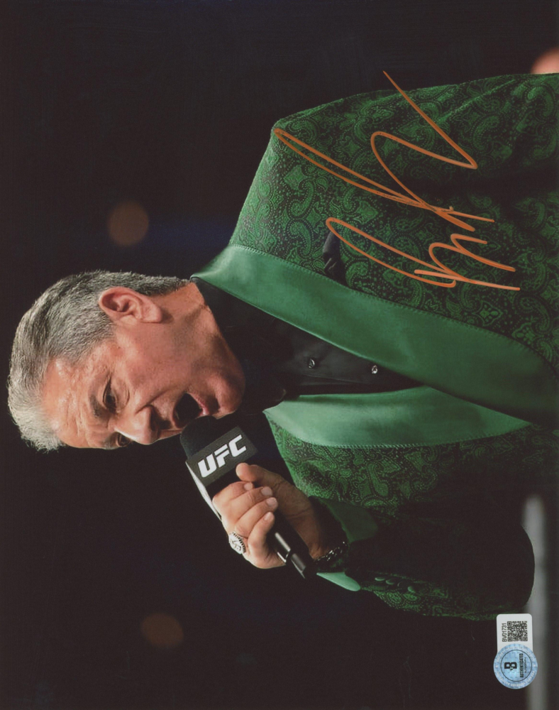 Bruce Buffer Signed UFC 8x10 Photo (Beckett) at PristineAuction.com Bruce Buffer Signed UFC 8x10 Photo (Beckett) at PristineAuction.com