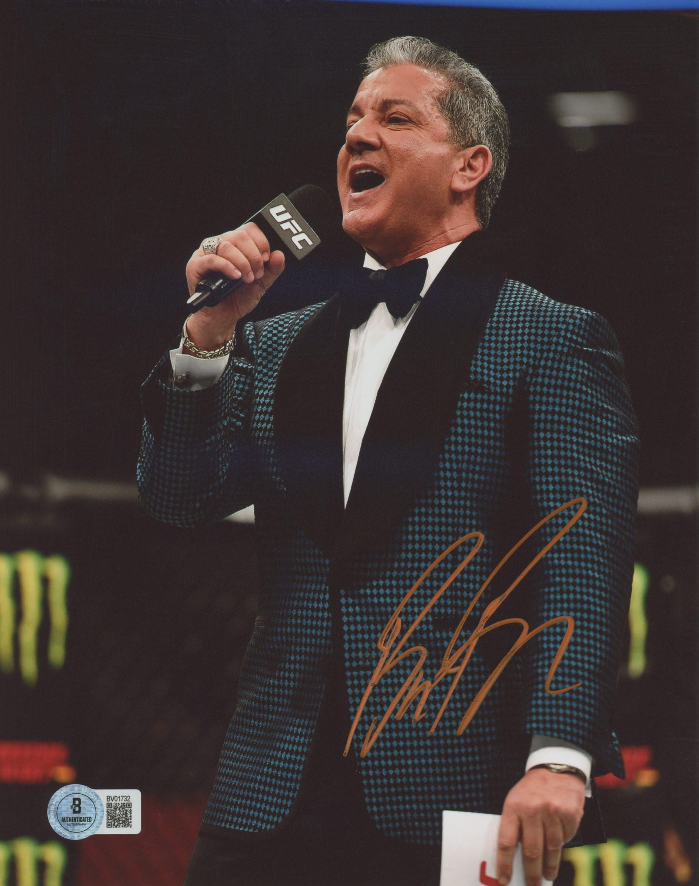 Bruce Buffer Signed UFC 8x10 Photo (Beckett) at PristineAuction.com Bruce Buffer Signed UFC 8x10 Photo (Beckett) at PristineAuction.com