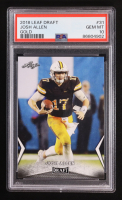 Josh Allen 2018 Leaf Draft Gold #31 RC (PSA 10) at PristineAuction.com