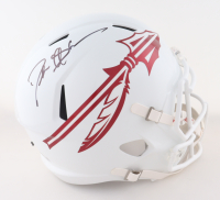 Deion Sanders Signed Florida State Seminoles Full-Size Speed Helmet (Beckett) at PristineAuction.com