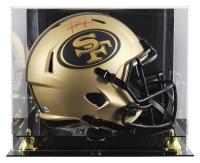 Frank Gore Signed 49ers Full-Size Rave Alternate Speed Helmet With Display Case (Beckett) at PristineAuction.com