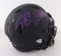 Ray Lewis Signed Ravens Full-Size Lunar Eclipse Alternate Speed Helmet (Beckett) at PristineAuction.com
