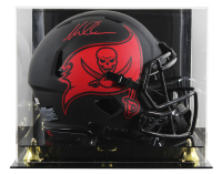 Mike Evans Signed Buccaneers Full-Size Authentic On-Field Eclipse Alternate Speed Helmet with Display Case (Beckett) at PristineAuction.com