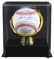 Charlie Sheen, Tom Berenger & Corbin Bernsen Signed "Major League" OML Baseball Inscribed "Wild Thing", "Taylor #7", "Dorn #24" & "Strike This M********** Out!" (Beckett) at PristineAuction.com