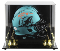 Ricky Williams Signed Dolphins Rave Alternate Speed Mini Helmet With Display Case (JSA) at PristineAuction.com