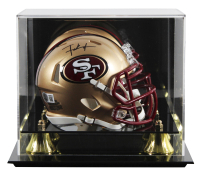 Frank Gore Signed 49ers Speed Mini Helmet With Display Case (Beckett) at PristineAuction.com