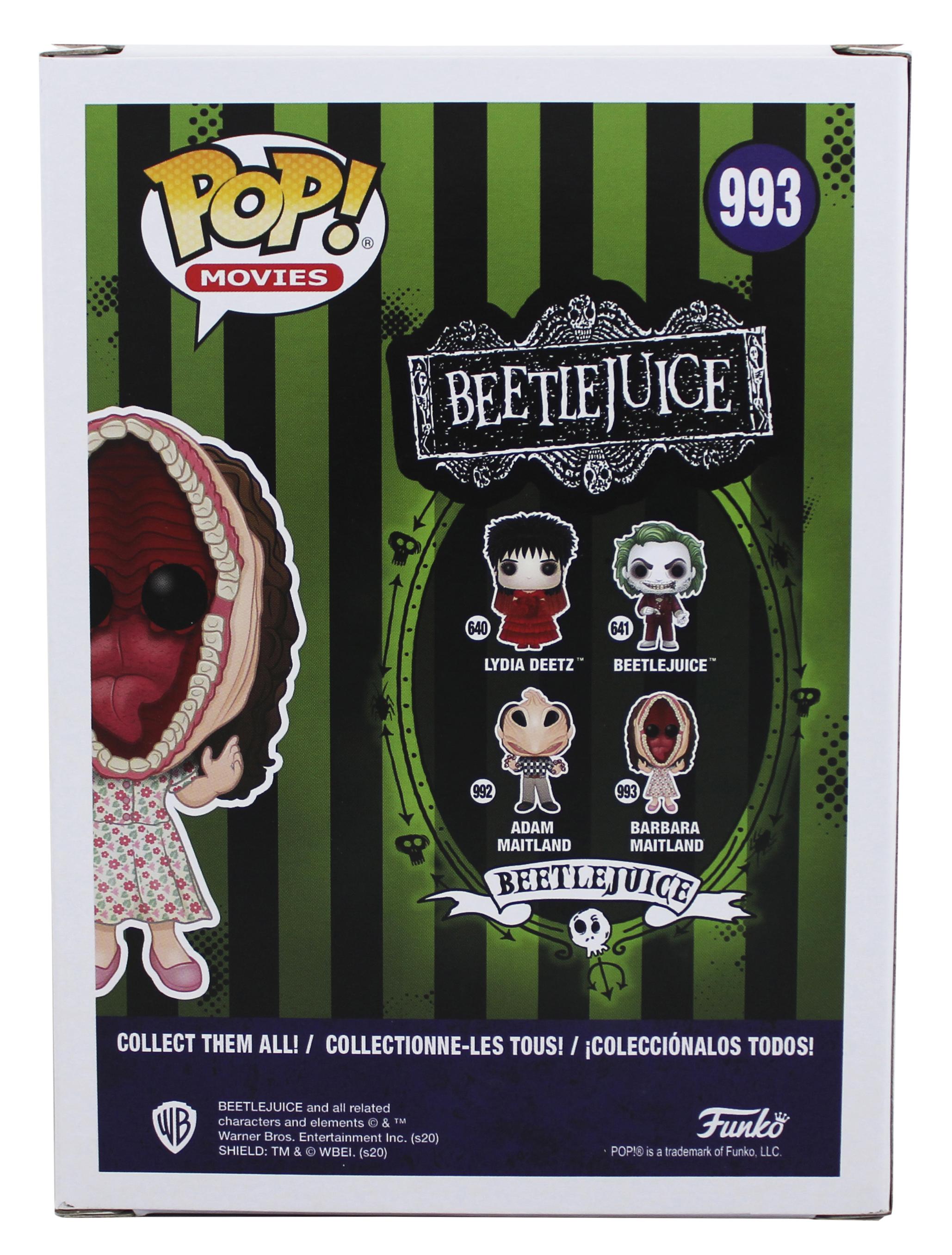 Geena Davis Signed "Beetlejuice" #993 Barbara Maitland Funko Pop! Vinyl Figure (PSA) at PristineAuction.com Geena Davis Signed "Beetlejuice" #993 Barbara Maitland Funko Pop! Vinyl Figure (PSA) at PristineAuction.com