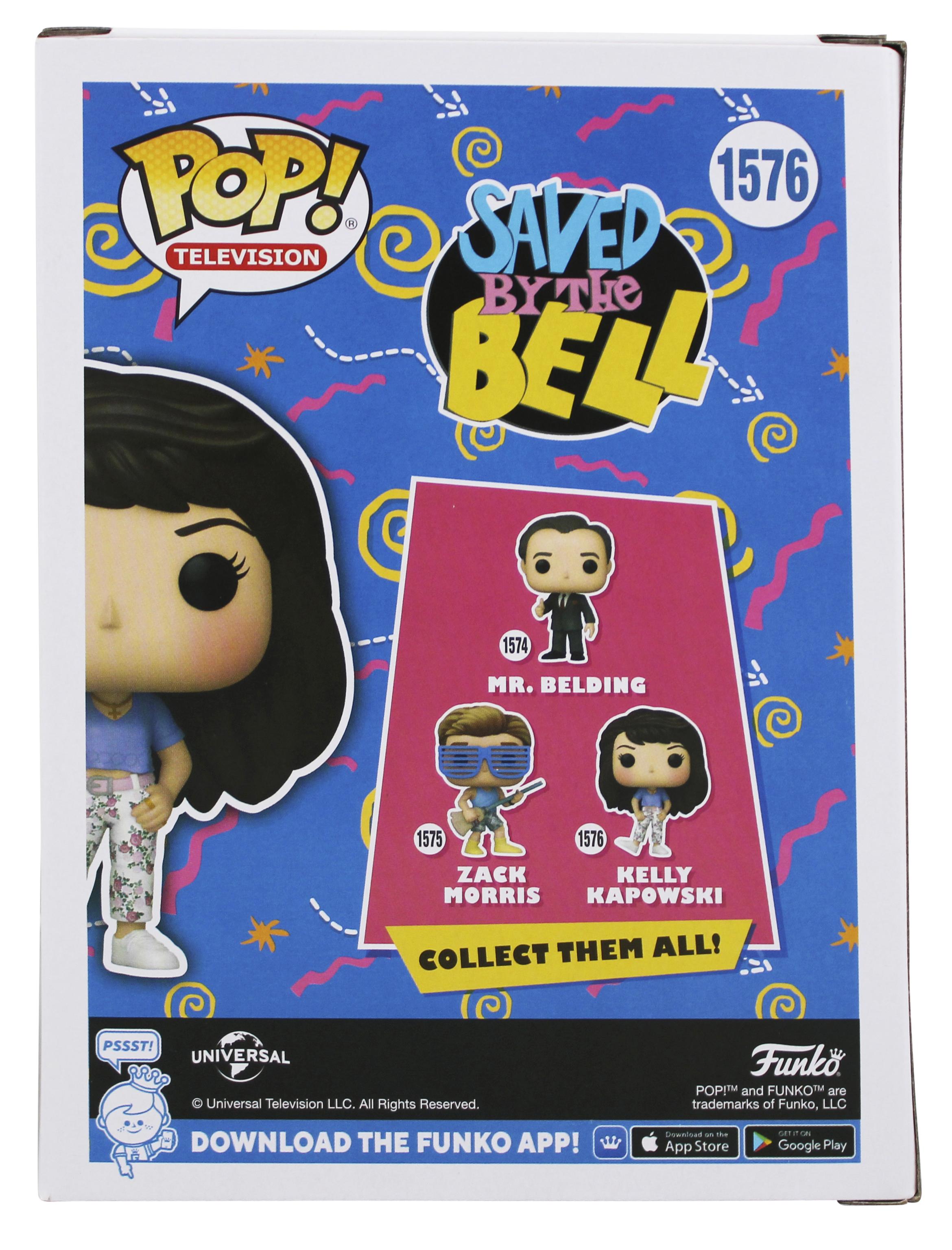 Tiffani Thiessen Signed "Saved By The Bell" #1576 Funko Pop! Vinyl Figure (Beckett) at PristineAuction.com Tiffani Thiessen Signed "Saved By The Bell" #1576 Funko Pop! Vinyl Figure (Beckett) at PristineAuction.com