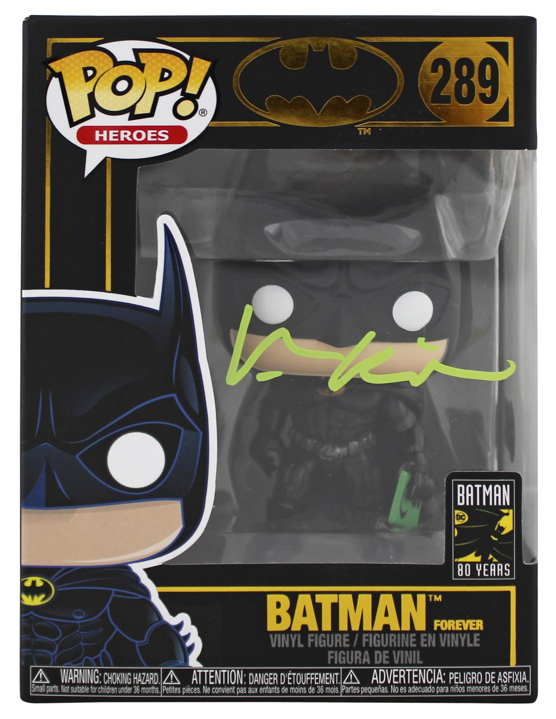 Val Kilmer Signed "Batman Forever" #289 Batman Forever Funko Pop! Vinyl Figure (Beckett) at PristineAuction.com Val Kilmer Signed "Batman Forever" #289 Batman Forever Funko Pop! Vinyl Figure (Beckett) at PristineAuction.com