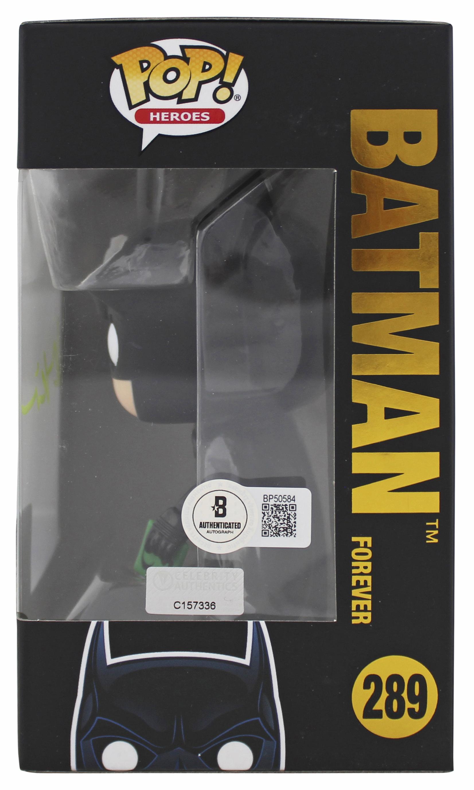 Val Kilmer Signed "Batman Forever" #289 Batman Forever Funko Pop! Vinyl Figure (Beckett) at PristineAuction.com Val Kilmer Signed "Batman Forever" #289 Batman Forever Funko Pop! Vinyl Figure (Beckett) at PristineAuction.com