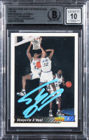 Shaquille O'Neal Signed 1992 Upper Deck International Italian #220 RC (BGS | Auto 10) at PristineAuction.com