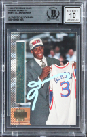 Allen Iverson Signed 1996 Stadium Club SM #SM15 RC (BGS | Auto 10) at PristineAuction.com