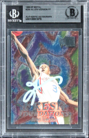 Allen Iverson Signed 1996 Metal #236 RC (BGS) at PristineAuction.com