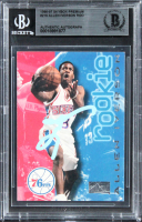 Allen Iverson Signed 1996 Skybox Premium #216 RC (BGS) at PristineAuction.com
