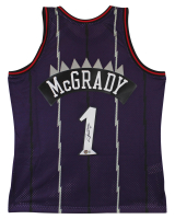 Tracy McGrady Signed Raptors Mitchell & Ness Authentic Jersey (Beckett) at PristineAuction.com