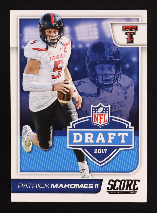 Patrick Mahomes II 2017 Score NFL Draft #2 RC at PristineAuction.com Patrick Mahomes II 2017 Score NFL Draft #2 RC at PristineAuction.com