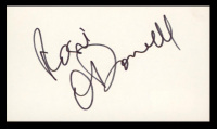 Rosie O'Donnell Signed 3x5 Index Card (Beckett) at PristineAuction.com
