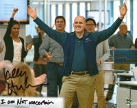 Kelly AuCoin Signed "Billions" 8x10 Photo Inscribed "I Am Not Uncertain" (Wizard World) at PristineAuction.com