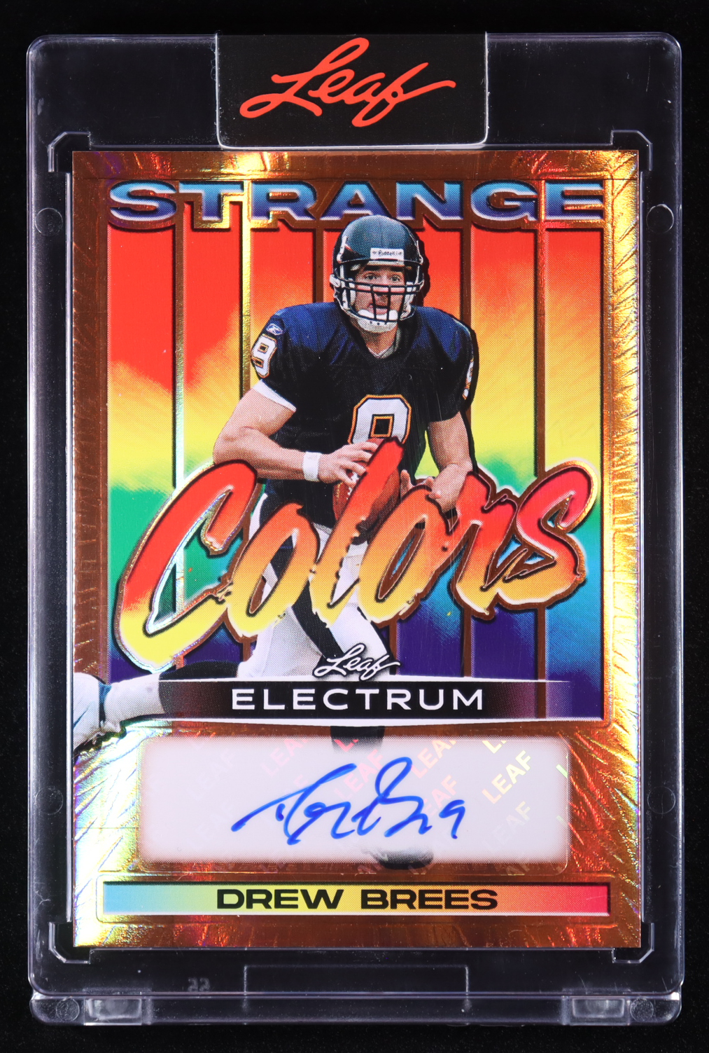 Drew Brees 2025 Leaf Electrum Strange Colors Spectrum Bronze #SCDB1 #06/12 at PristineAuction.com Drew Brees 2025 Leaf Electrum Strange Colors Spectrum Bronze #SCDB1 #06/12 at PristineAuction.com