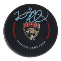 Brad Marchand Signed Panthers Logo Hockey Puck (JSA & Marchand) at PristineAuction.com