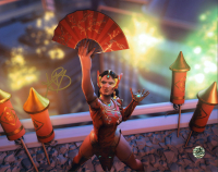 Anjali Bhimani Signed "Overwatch" 8x10 Photo (Wizard World) at PristineAuction.com