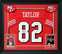 John Taylor Signed Custom Framed Jersey (Beckett) at PristineAuction.com
