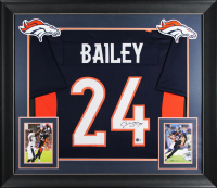 Champ Bailey Signed Custom Framed Jersey Display (Beckett) at PristineAuction.com