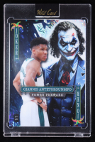Giannis Antetokounmpo 2025 Wild Card Jokers Wild Mojo Silver #GANH06 #1/1 at PristineAuction.com