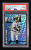 Aaron Judge 2025 Topps Chrome Logofractor All Etch #CAE2 (PSA 8) at PristineAuction.com