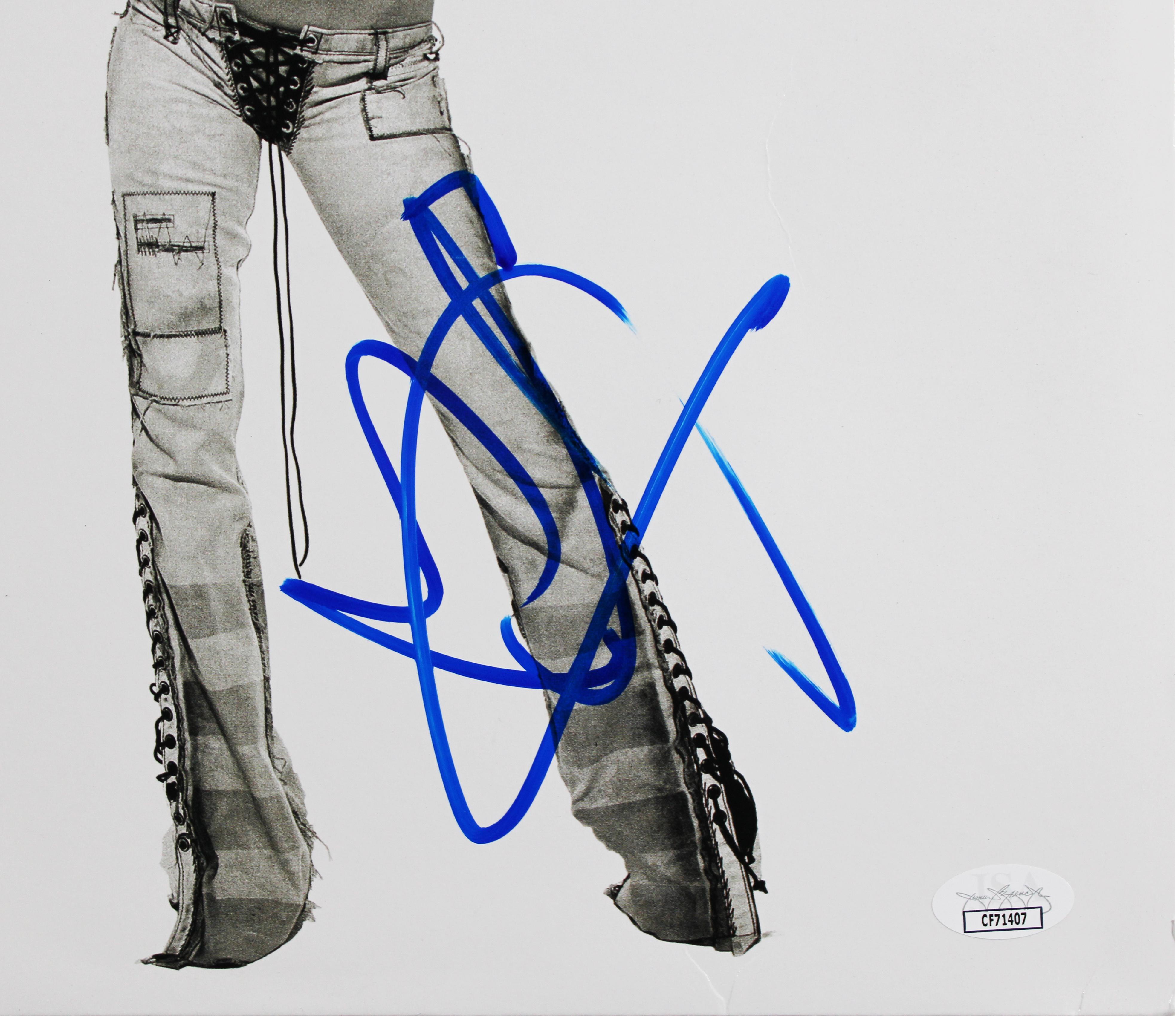 Christina Aguilera Signed "Stripped" Album Cover (JSA) at PristineAuction.com Christina Aguilera Signed "Stripped" Album Cover (JSA) at PristineAuction.com