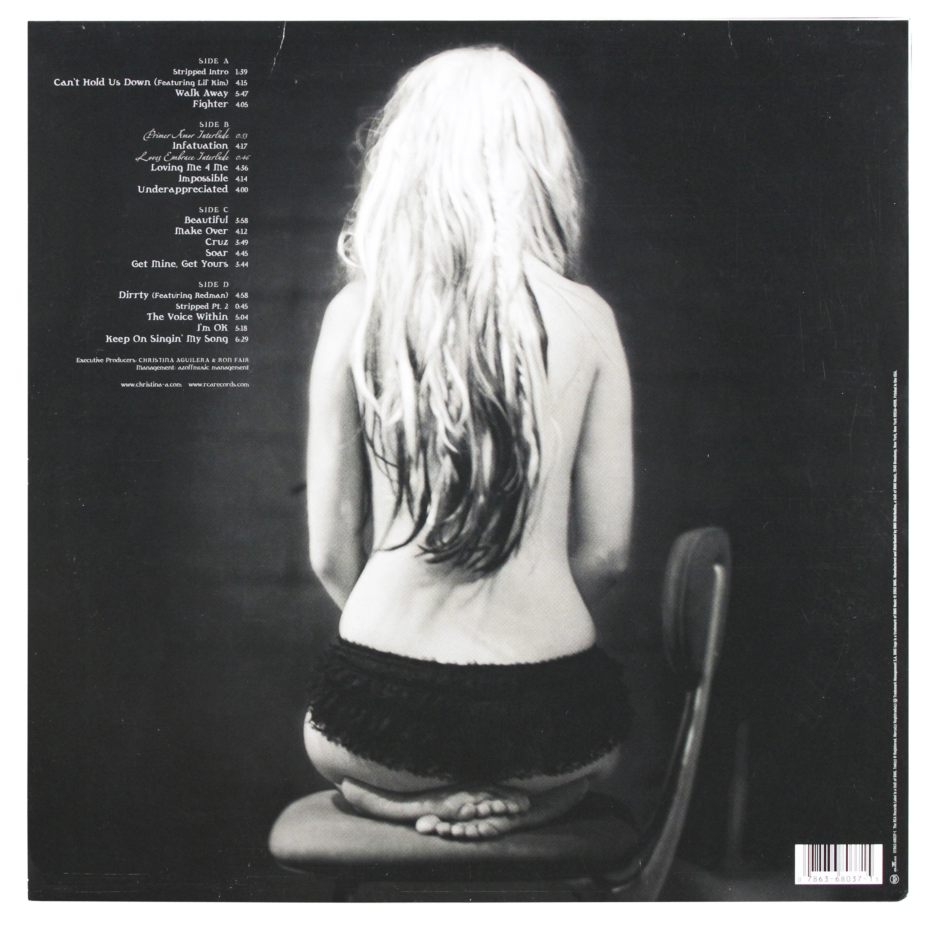 Christina Aguilera Signed "Stripped" Album Cover (JSA) at PristineAuction.com Christina Aguilera Signed "Stripped" Album Cover (JSA) at PristineAuction.com