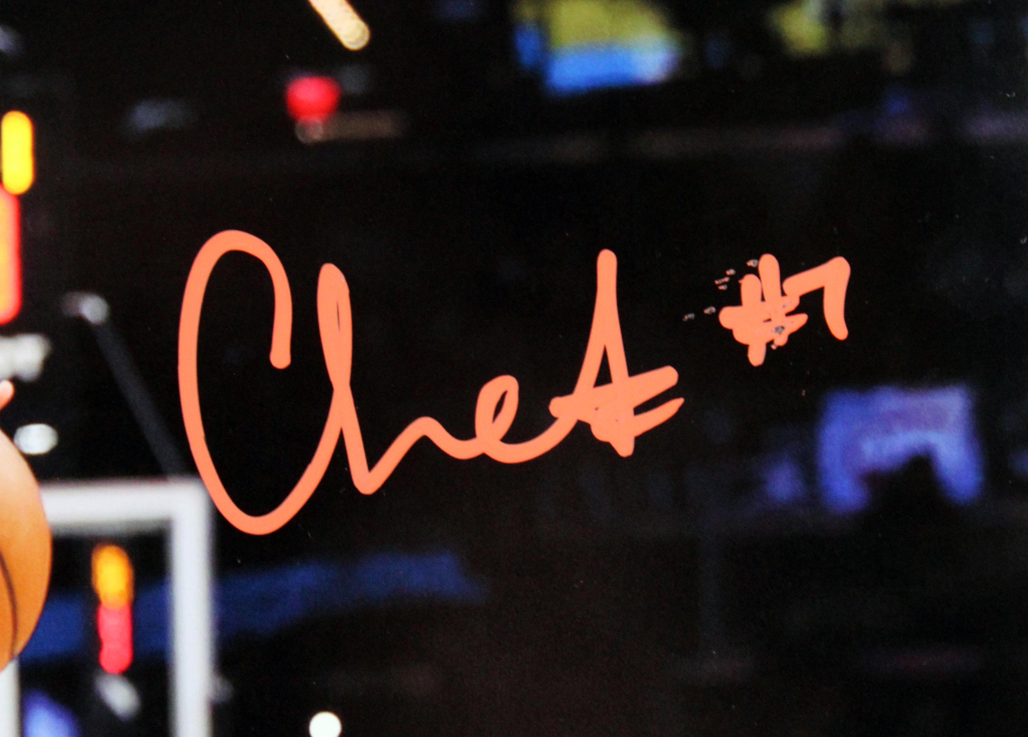 Chet Holmgren Signed Thunder 16x20 Photo (JSA) at PristineAuction.com Chet Holmgren Signed Thunder 16x20 Photo (JSA) at PristineAuction.com