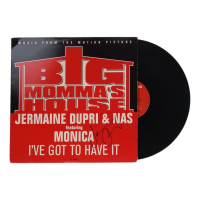 Jermaine Dupri Signed "Big Momma's House" Vinyl Record Album Cover with Vinyl Record (Beckett) at PristineAuction.com