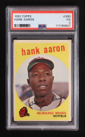 Hank Aaron 1959 Topps #380 (PSA 3) at PristineAuction.com