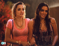 Lorenza Izzo Signed "Knock Knock" 11x14 Photo (Beckett) at PristineAuction.com